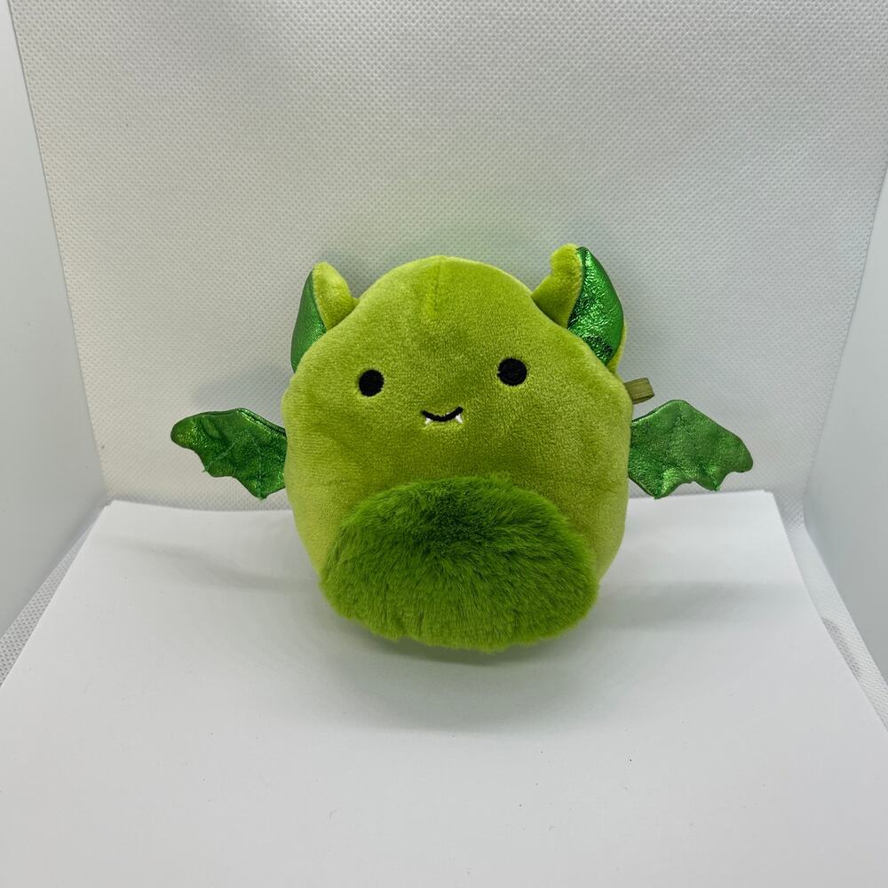 Squishmallow Rosemary 4 Inch Green Bat Plush Toy - Picture 3 of 10